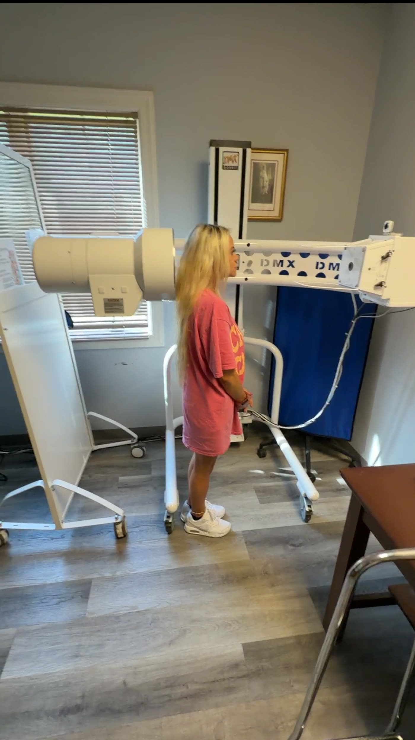 The DMX imaging room at the Sicklerville office